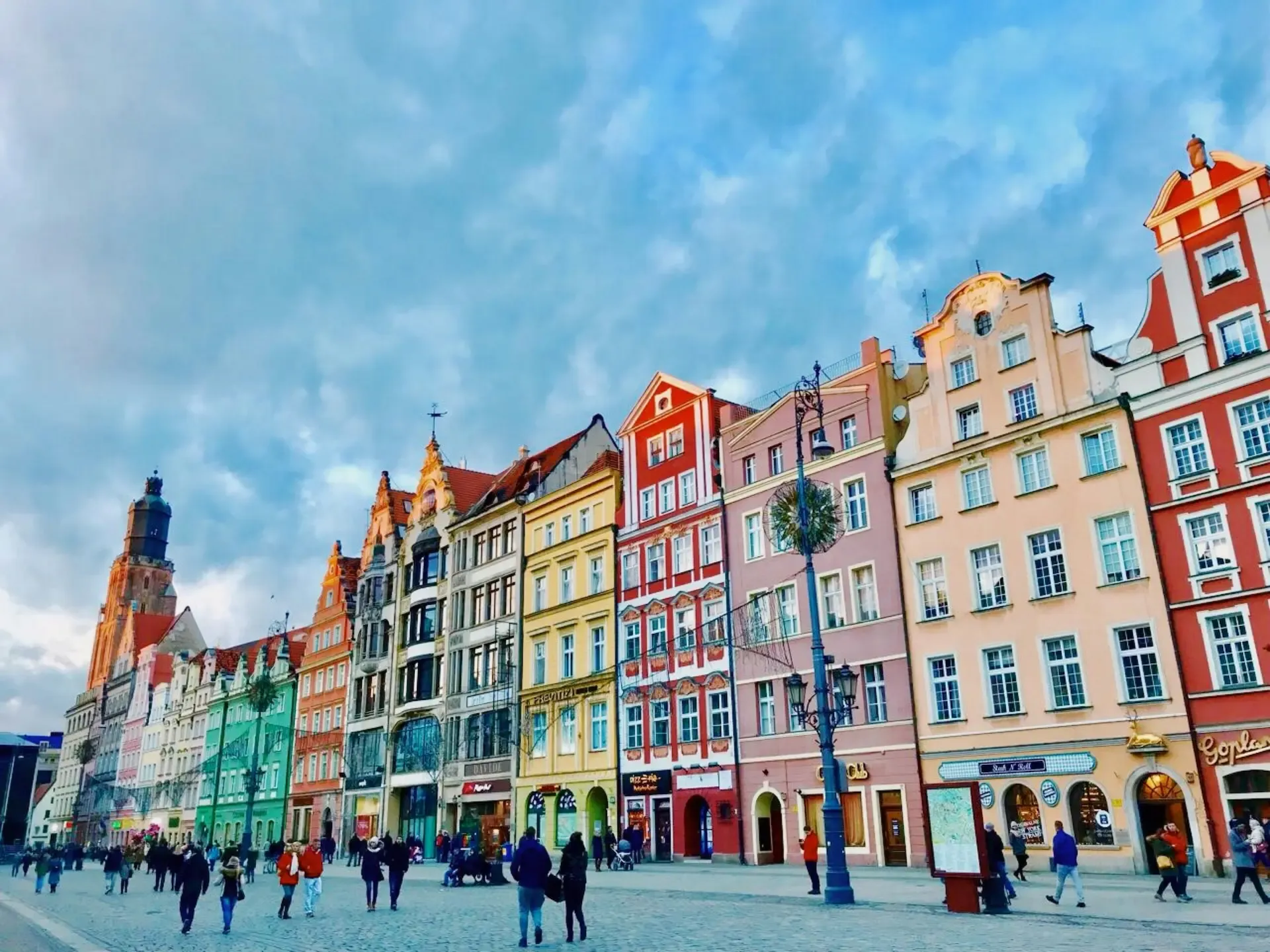 ポーランドの都市風景
