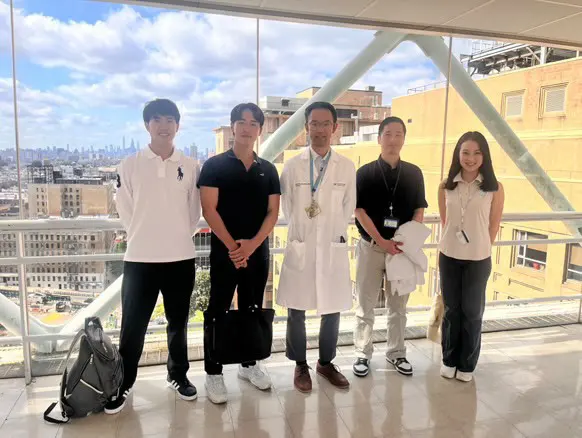 コロンビア大学を案内してもらった時の写真📷